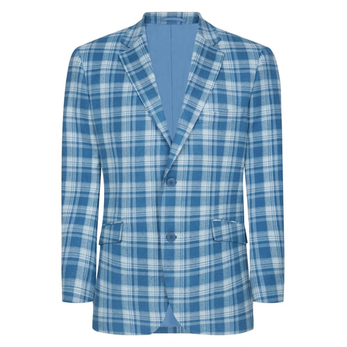 Tooting & Brow Rivera Blazer, Staubblau