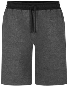 Bigdude Baumwollshorts Dunkelgrau meliert 