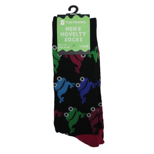 Tom Franks Neuheit Design Socken Frosch