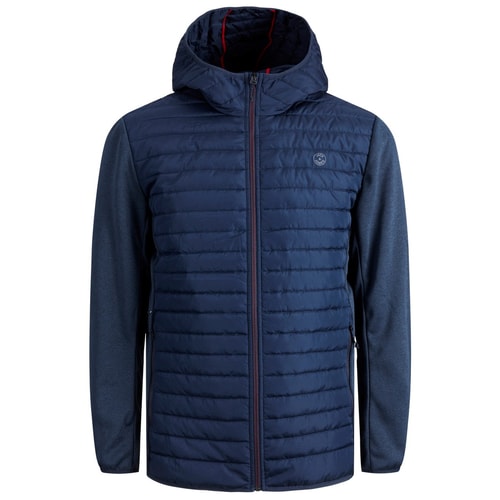 Jack & Jones Softshell Steppjacke mit Kapuze, Marineblauer Blazer
