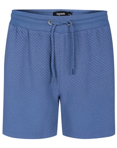 Bigdude Shorts mit Struktur, Staubblau
