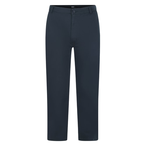 Bigdude – Stretch-Chinohose, Marineblau, Tall