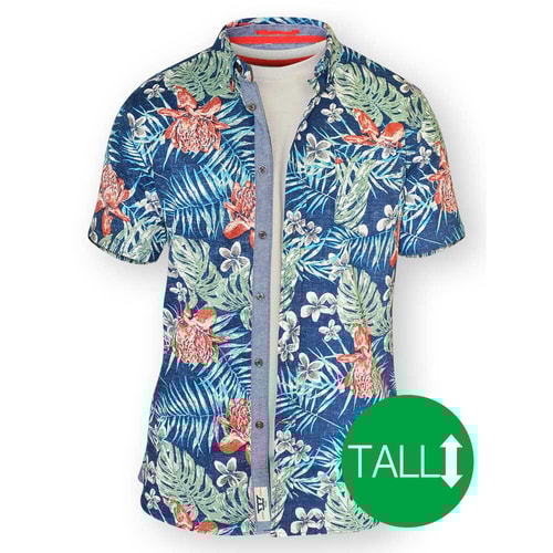 D555 Enrique Hemd & T-Shirt Set - Tall Collection 