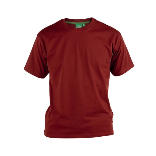 D555 Premium Baumwoll T-Shirt Rot