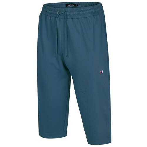 Bigdude 3/4-Jogginghose mit Logo, Petrol