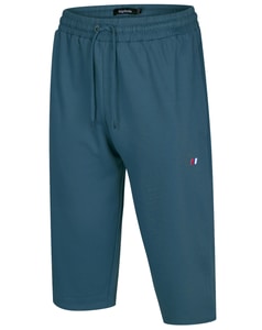 Bigdude 3/4-Jogginghose mit Logo, Petrol
