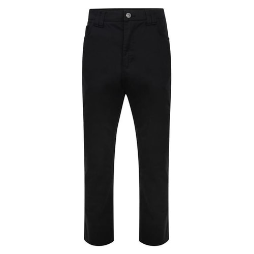 KAM Flexi Bund Chinohose Schwarz