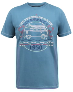 D555 Offizielles T-Shirt mit VW Camper-Van-Aufdruck