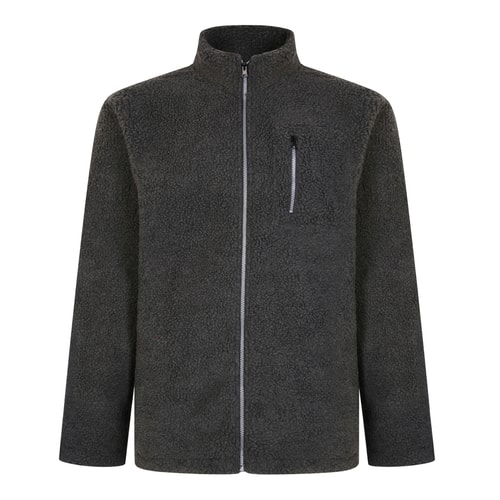 Bigdude Sherpa Jacke Anthrazit