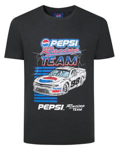 Offiziell lizenziertes Pepsi-T-Shirt von Bigdude, Anthrazit