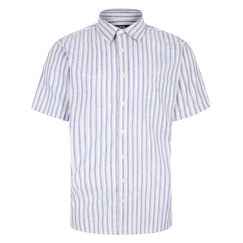 Bigdude Leichtes Sommerhemd Navy