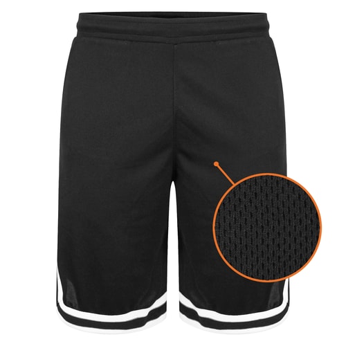 Bigdude Performance Shorts Schwarz
