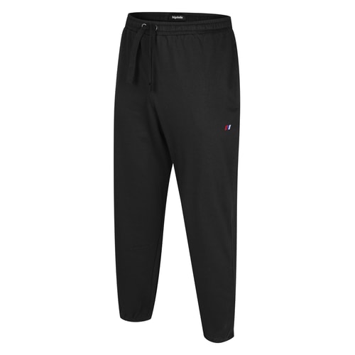 Bigdude Jogginghose mit Logo, Schwarz