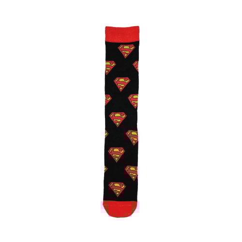 Offizielle Superman-Socken im 1er-Pack, Schwarz