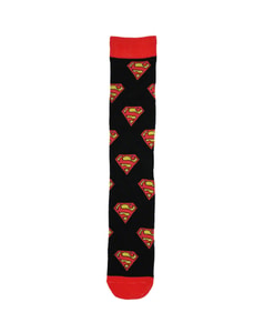 Offizielle Superman-Socken im 1er-Pack, Schwarz