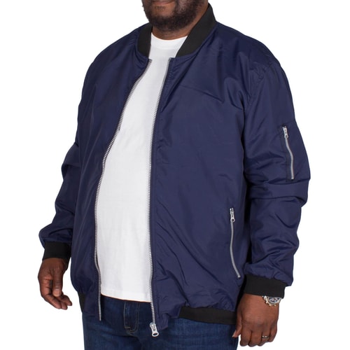 Bigdude gefütterte Bomberjacke Marineblau 