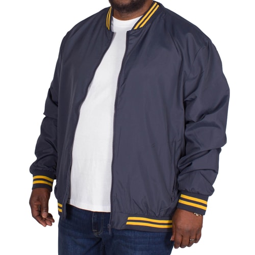 Bigdude Bomberjacke Varsity Marineblau