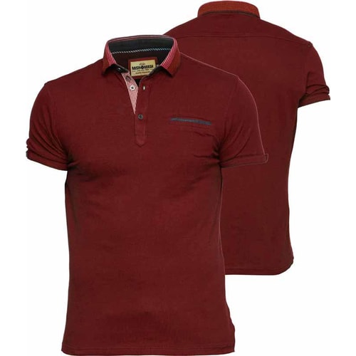Mish Mash Stein Oxblood Polo Shirt