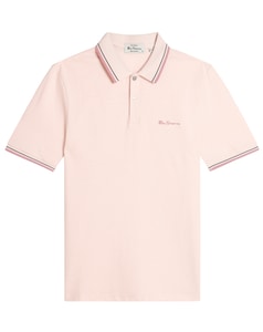 Ben Sherman Signature Polo in Blush Pink