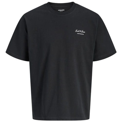 Jack & Jones Archiv Grafik-T-Shirt Schwarz