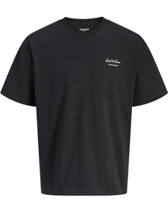 Jack & Jones Archiv Grafik-T-Shirt Schwarz