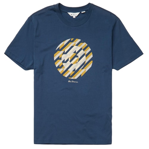 Ben Sherman Abstract Target Print T-Shirt