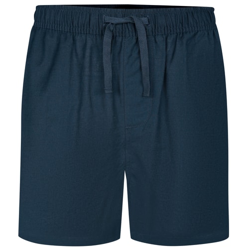 Bigdude Leinenmix-Shorts Marineblau