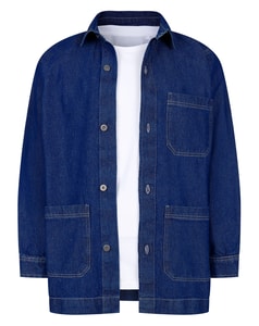 Bigdude Denim Shacket Mid Wash