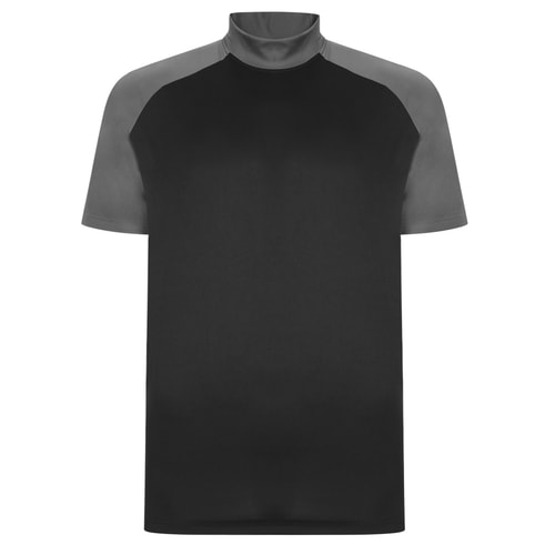 Bigdude Schwimm-T-Shirt Schwarz