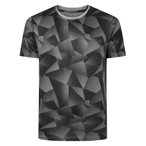 Bigdude Leichtes Active T-Shirt Schwarz