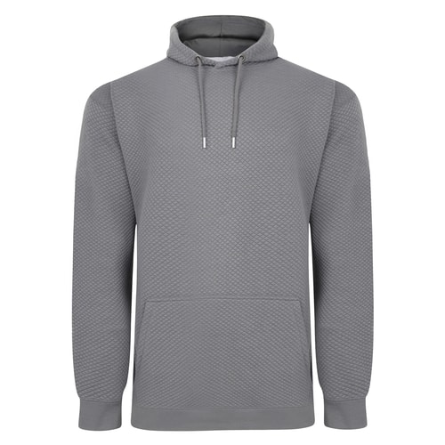 Bigdude Strukturierter Hoody Schiefer