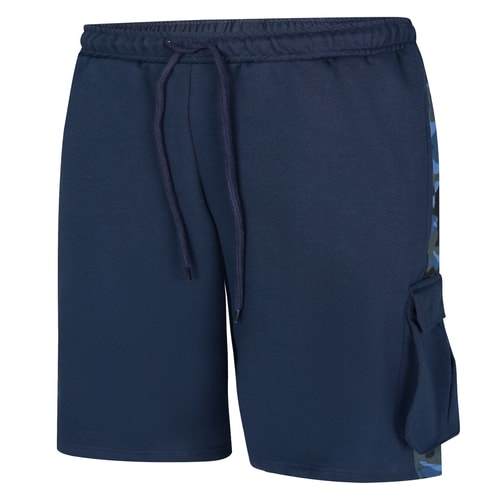 Bigdude Cargo Camo Shorts Marineblau/Marineblau Camo