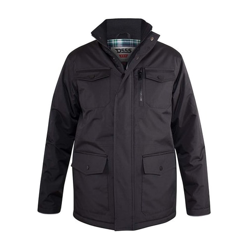 D555 Fargo Parka Schwarz