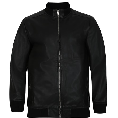 Tooting & Brow Lederjacke Schwarz
