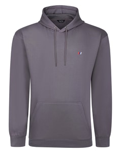 Bigdude Schlichter Hoodie mit Logo-Stein