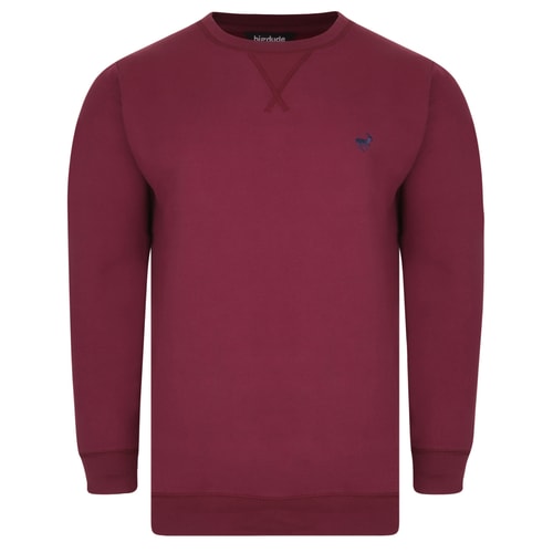 Bigdude Signature Sweatshirt Weinrot 