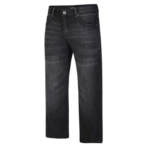 Bigdude Jeans mit lockerer Passform, nicht dehnbar, Anthrazit