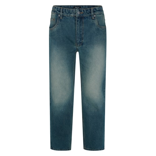 Bigdude Jeans mit starkem Gummizugbund, dunkle Tönung