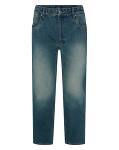 Bigdude Jeans mit starkem Gummizugbund, dunkle Tönung