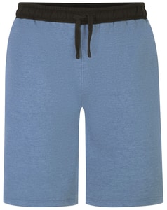 Bigdude Baumwollshorts Blau meliert 
