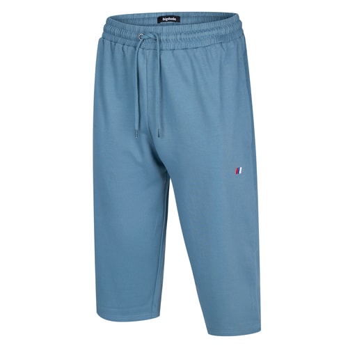 Bigdude 3/4-Jogginghose mit Logo, Petrol