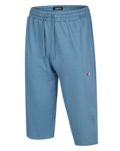 Bigdude 3/4-Jogginghose mit Logo, Petrol