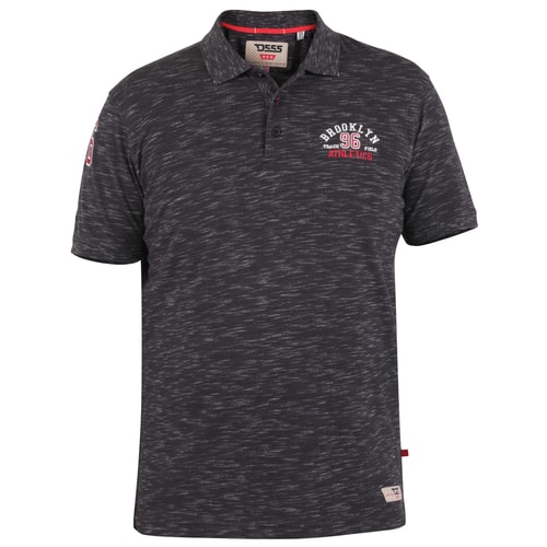 D555 Clawton Brooklyn Athletics Poloshirt Grau