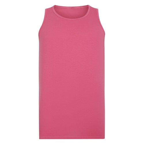 Bigdude Einfarbige Weste Magenta