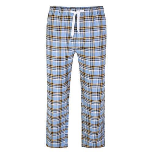 Bigdude Leichte Pyjamahose Blau/Gelb