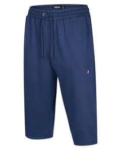 Bigdude 3/4-Jogginghose mit Logo, Marineblau