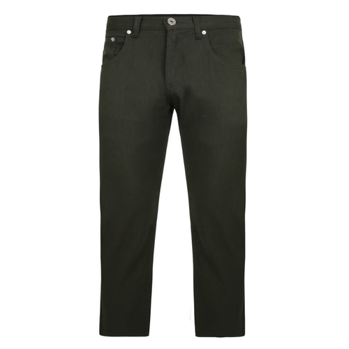Bigdude Non Stretch Denim Jeans Waldgrün