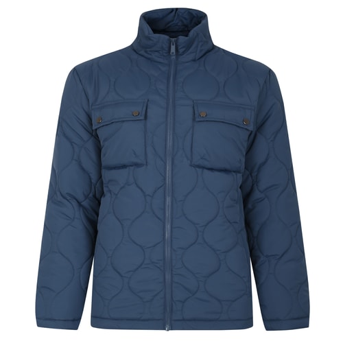Bigdude Leichte Steppjacke Denim