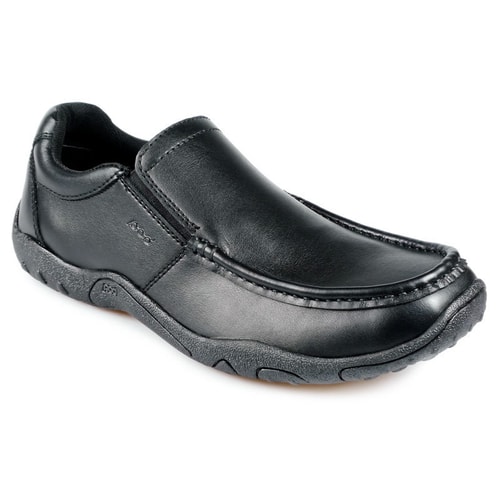 POD Toby Black Slip On Shoes