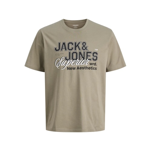 Jack & Jones New Aesthetics bedrucktes T-Shirt Vetiver